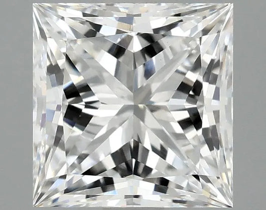 2.04ct Princess Lab Grown Diamond (Colour E, Clarity VVS2, IGI Certified)