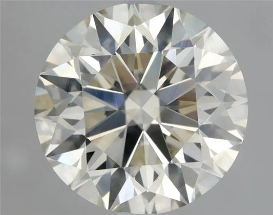 1.93ct Round Natural Diamond (Colour J, Clarity SI1, Cut EX, IGI Certified)