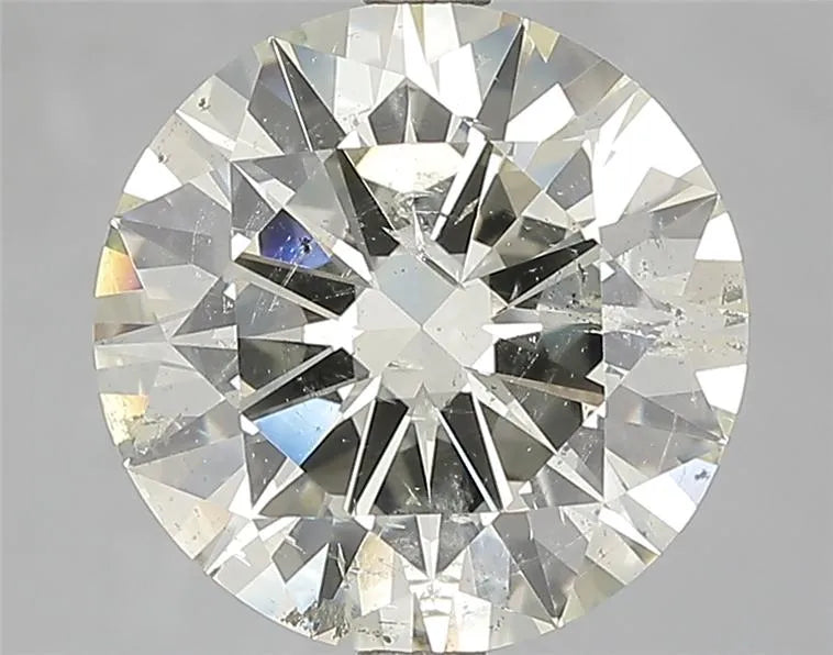 4.01ct Round Natural Diamond (Colour L, Clarity SI2, Cut EX, IGI Certified)