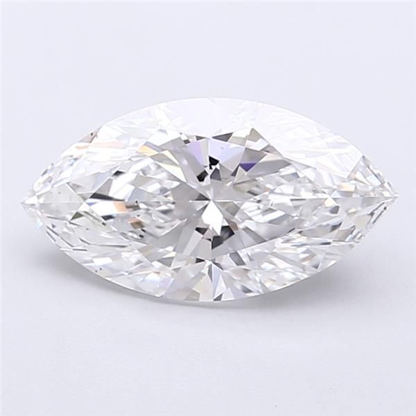IGI certified marquise lab grown 1.72ct D/VS1