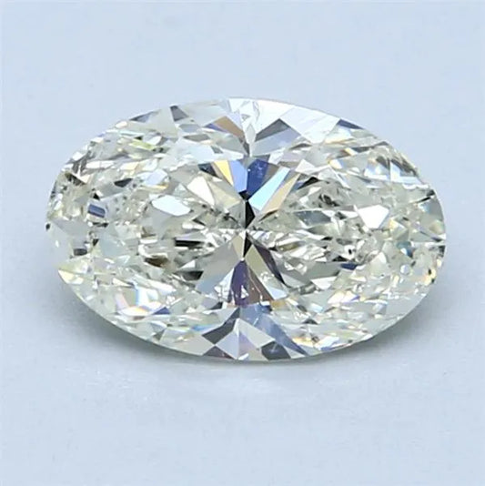 1.20ct Oval Natural Diamond (Colour G, Clarity SI1, EGL Certified)