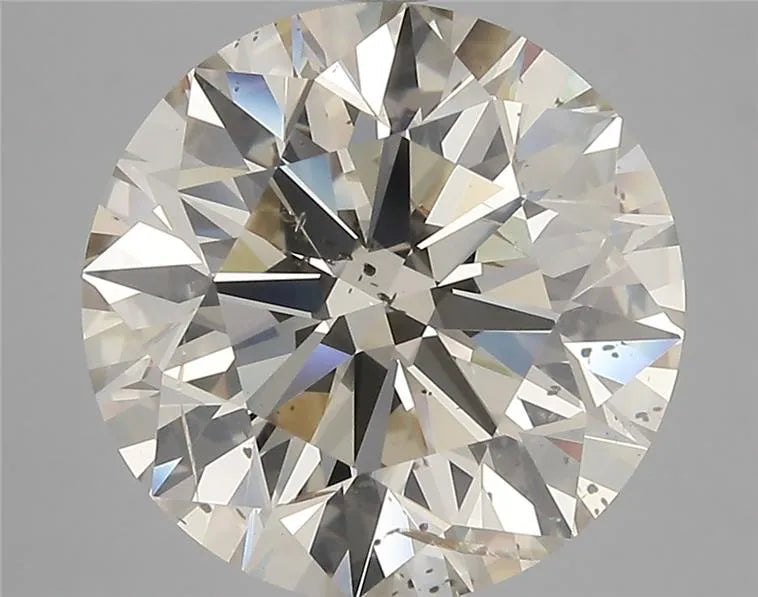 7.07ct Round Natural Diamond (Colour L, Clarity SI2, Cut EX, IGI Certified)