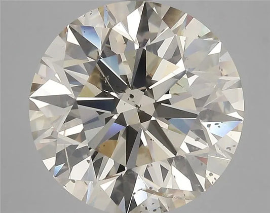 7.07ct Round Natural Diamond (Colour L, Clarity SI2, Cut EX, IGI Certified)
