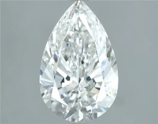 2.01ct Pear Natural Diamond (Colour F, Clarity SI1, GIA Certified)
