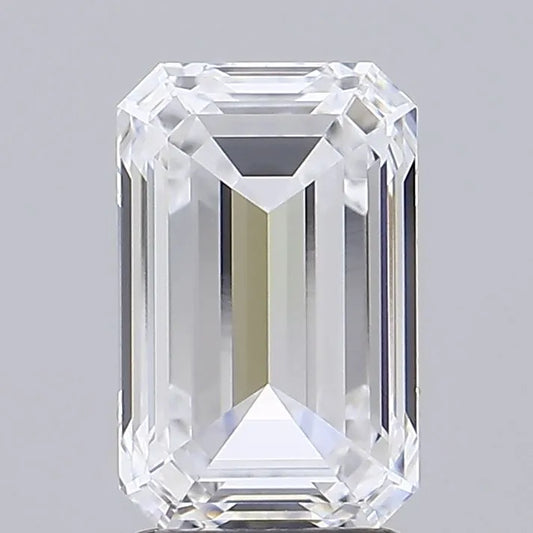 2.71ct Emerald Lab Grown Diamond (Colour D, Clarity VVS1, IGI Certified)