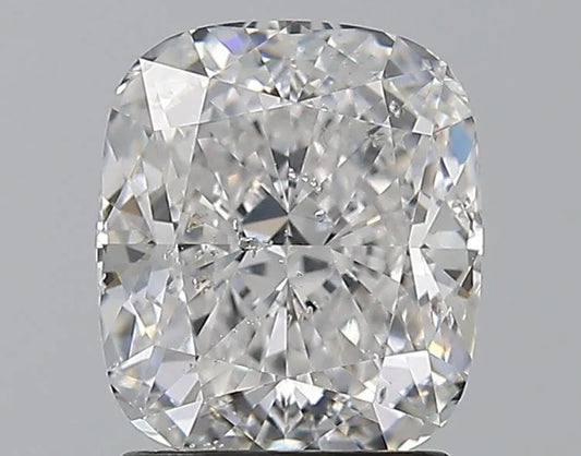 2.00ct Cushion modified Natural Diamond (Colour D, Clarity SI2, Cut VG, IGI Certified)