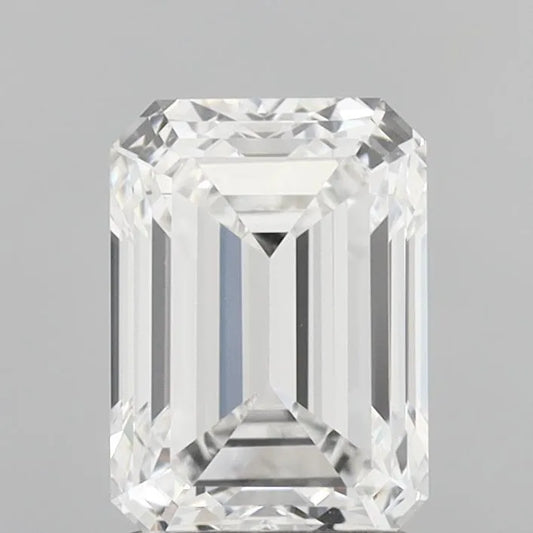 2.00ct Emerald Lab Grown Diamond (Colour E, Clarity VVS1, IGI Certified)
