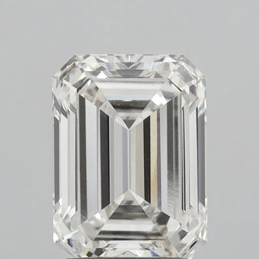 2.00ct Emerald Lab Grown Diamond (Colour G, Clarity VVS2, IGI Certified)