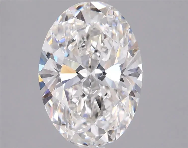 2.00ct Oval Lab Grown Diamond (Colour F, Clarity VVS1, IGI Certified)