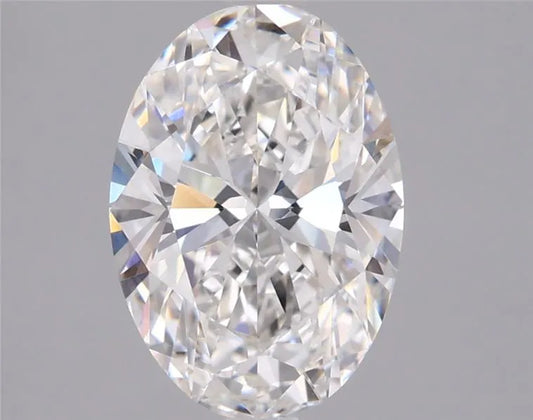 2.00ct Oval Lab Grown Diamond (Colour F, Clarity VVS1, IGI Certified)