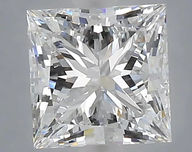 2.00ct Princess Lab Grown Diamond (Colour D, Clarity VS1, Uncertified)