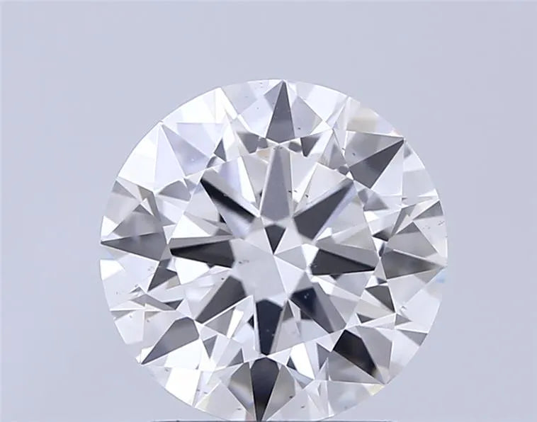 2.00ct Round Lab Grown Diamond (Colour E, Clarity VS2, Cut EX, IGI Certified)