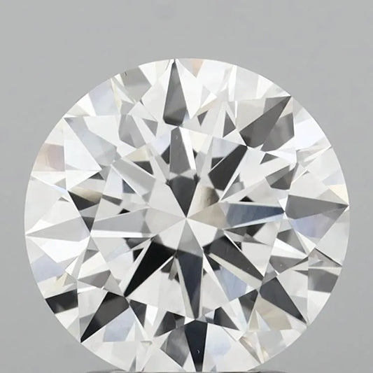 2.00ct Round Lab Grown Diamond (Colour E, Clarity VVS2, Cut ID, IGI Certified)