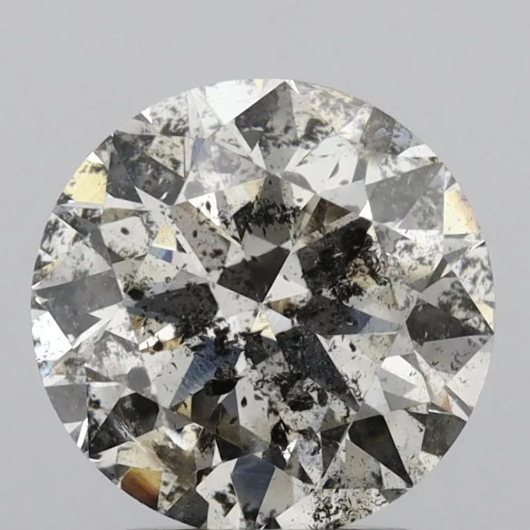 2.00ct Round Natural Diamond (Colour G, Clarity I2, Cut VG, Uncertified)