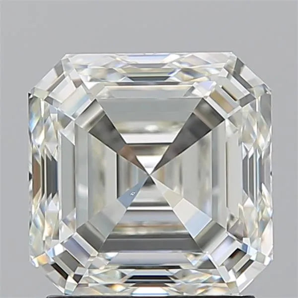2.01ct Asscher Natural Diamond (Colour K, Clarity VS1, GIA Certified)