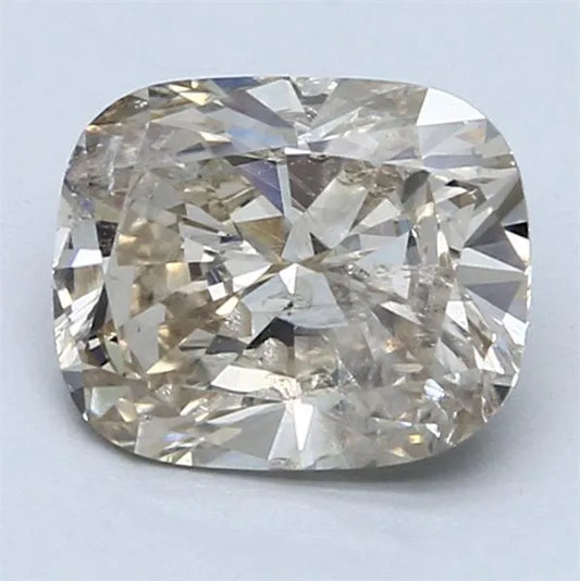 2.01ct Cushion brilliant Natural Diamond (Colour M, Clarity I1, Uncertified)