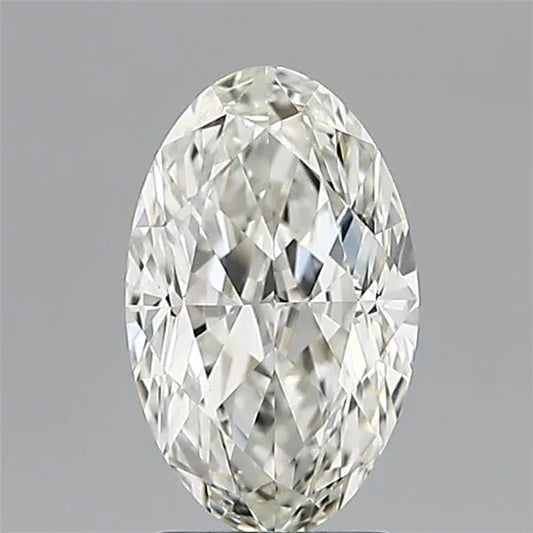 2.01ct Oval Natural Diamond (Colour H, Clarity IF, Cut VG, IGI Certified)