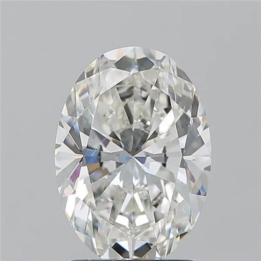 2.01ct Oval Natural Diamond (Colour H, Clarity VS2, GIA Certified)