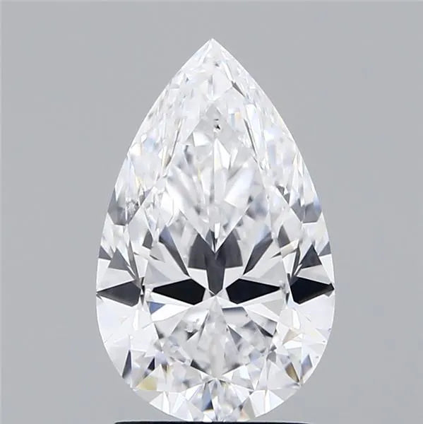 2.01ct Pear Natural Diamond (Colour D, Clarity SI1, GIA Certified)
