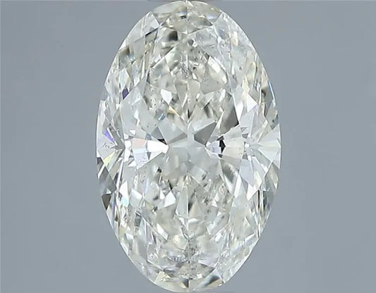 2.03ct Oval Natural Diamond (Colour K, Clarity SI2, Cut VG, IGI Certified)