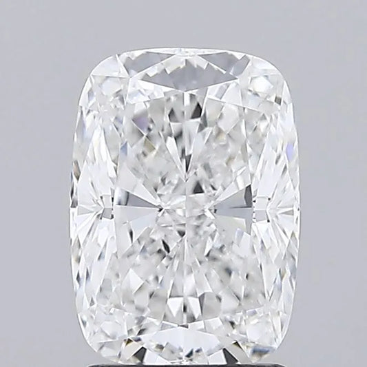2.04ct Cushion modified Lab Grown Diamond (Colour E, Clarity VVS1, IGI Certified)