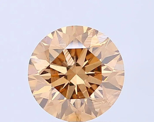 2.05ct Round Natural Diamond (Colour Fancy Brown, Clarity VS2, Cut VG, Uncertified)