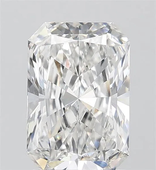 2.06ct Radiant Lab Grown Diamond (Colour G, Clarity VVS2, GIA Certified)