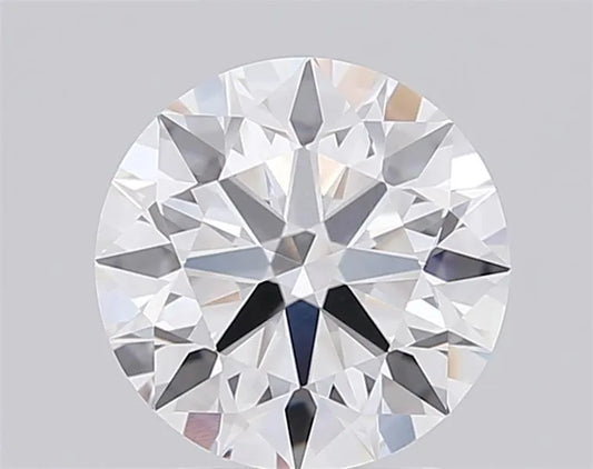 2.06ct Round Lab Grown Diamond (Colour E, Clarity VVS1, Cut ID, IGI Certified)