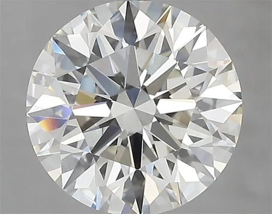2.08ct Round Natural Diamond (Colour J, Clarity VVS2, Cut EX, GIA Certified)