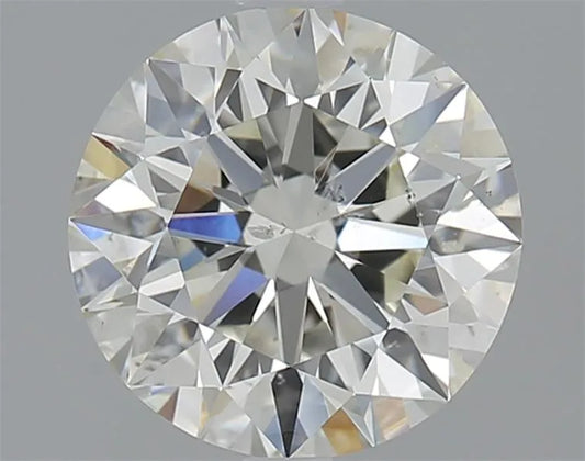 2.08ct Round Natural Diamond (Colour L, Clarity SI2, Cut EX, GIA Certified)