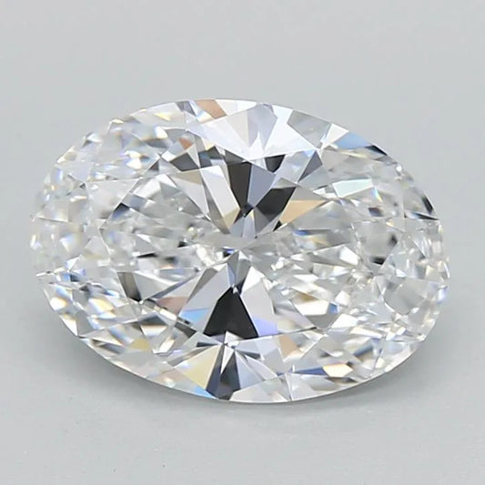 2.11ct Oval Lab Grown Diamond (Colour D, Clarity VVS1, IGI Certified)