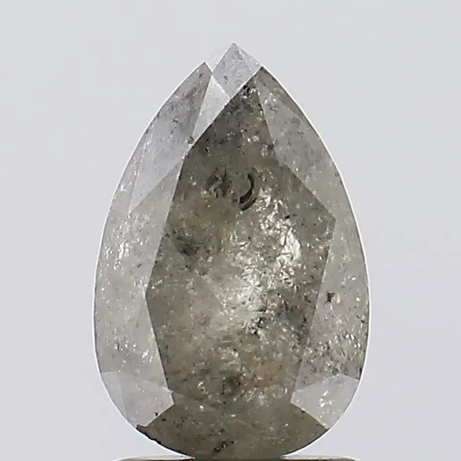 2.16ct Pear Natural Diamond (Colour Gray, Clarity I3, Uncertified)