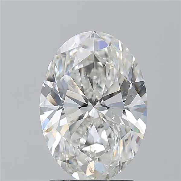 2.22ct Oval Natural Diamond (Colour H, Clarity SI2, GIA Certified)