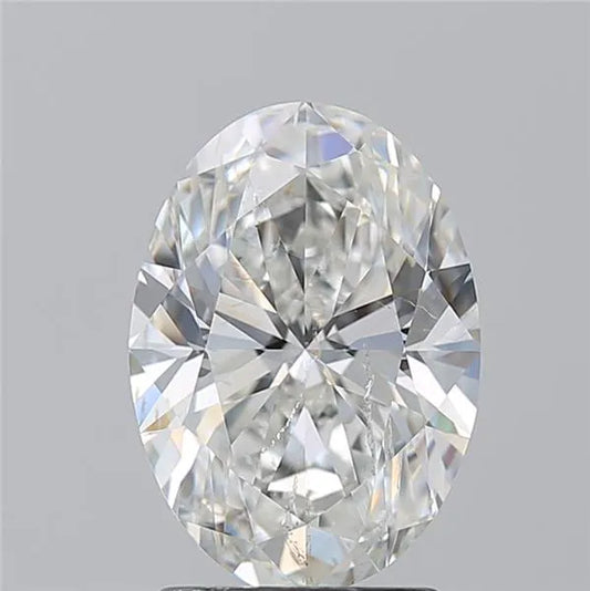 2.22ct Oval Natural Diamond (Colour H, Clarity SI2, GIA Certified)