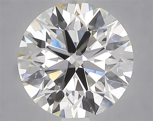 2.23ct Round Lab Grown Diamond (Colour E, Clarity VS1, Cut ID, Uncertified)