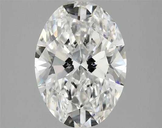 2.41ct Oval Lab Grown Diamond (Colour F, Clarity VS2, IGI Certified)