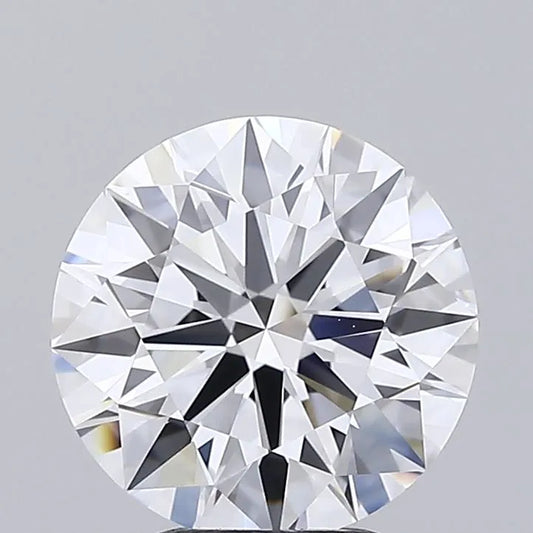 2.42ct Round Lab Grown Diamond (Colour D, Clarity IF, Cut ID, IGI Certified)