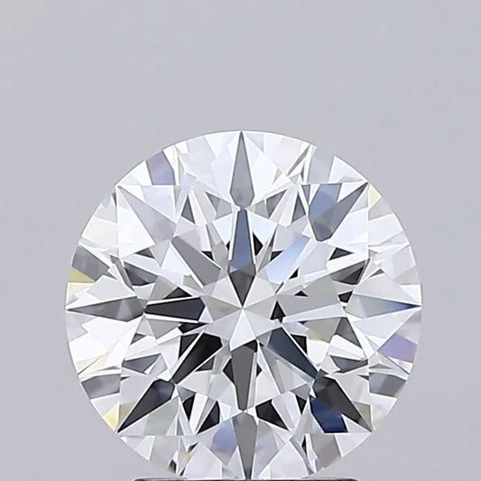 2.45ct Round Lab Grown Diamond (Colour E, Clarity IF, Cut ID, IGI Certified)