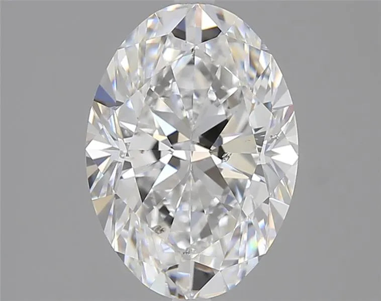 2.50ct Oval Natural Diamond (Colour E, Clarity SI2, GIA Certified)