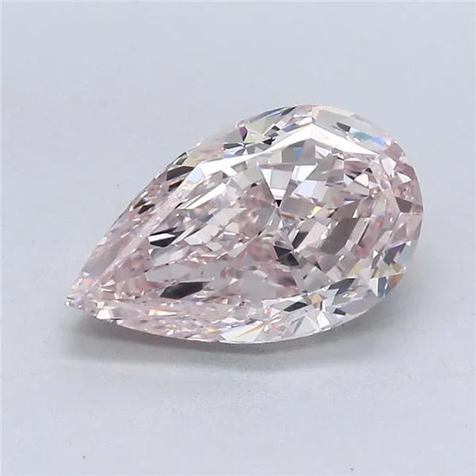 2.50ct Pear Natural Diamond (Colour Fancy Pink, Clarity VVS2, GIA Certified)