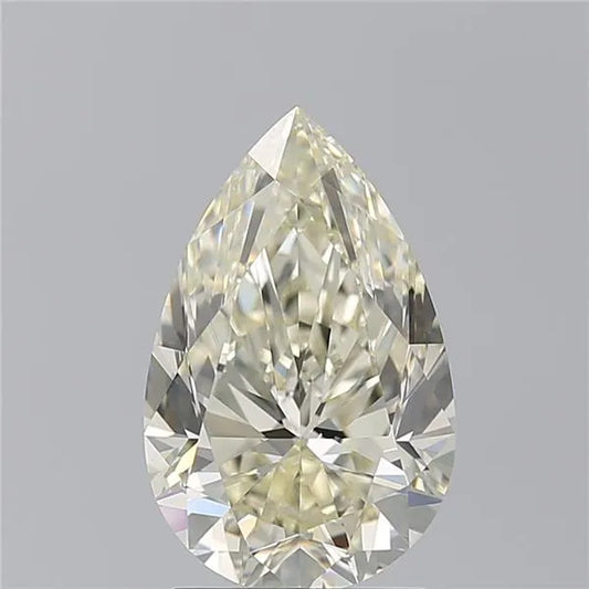 2.50ct Pear Natural Diamond (Colour K, Clarity VS1, HRD Certified)