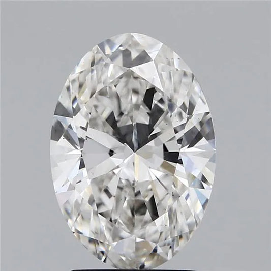 2.51ct Oval Lab Grown Diamond (Colour G, Clarity VS2, IGI Certified)