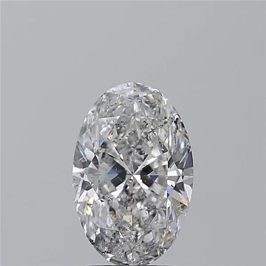 2.51ct Oval Natural Diamond (Colour E, Clarity SI2, Cut VG, IGI Certified)