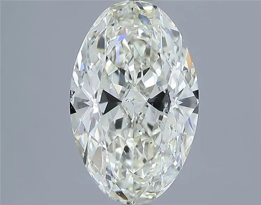 2.51ct Oval Natural Diamond (Colour J, Clarity SI1, Cut VG, IGI Certified)