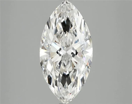 2.80ct Marquise Lab Grown Diamond (Colour F, Clarity VVS2, IGI Certified)