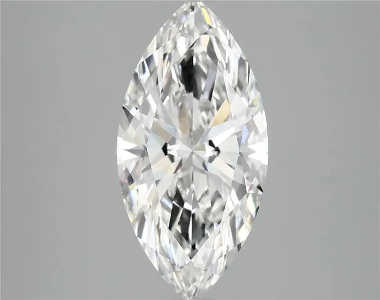 2.85ct Marquise Lab Grown Diamond (Colour F, Clarity VVS2, IGI Certified)