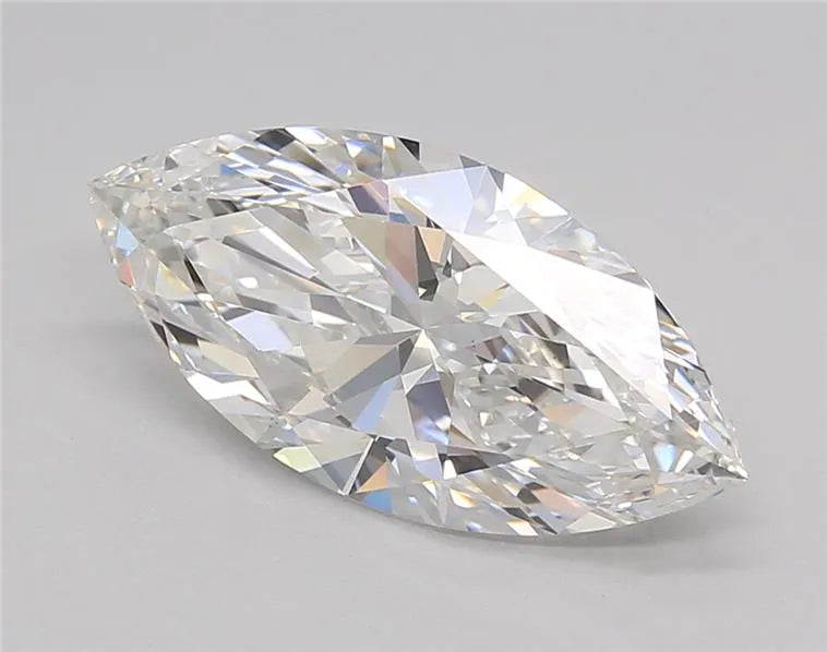 2.89ct Marquise Lab Grown Diamond (Colour F, Clarity VVS2, Cut EX, IGI Certified)