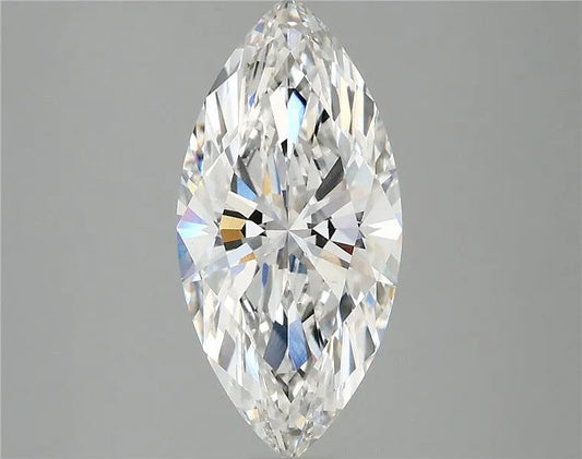 2.92ct Marquise Lab Grown Diamond (Colour F, Clarity VVS2, IGI Certified)