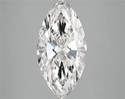 2.97ct Marquise Lab Grown Diamond (Colour F, Clarity VVS2, IGI Certified)