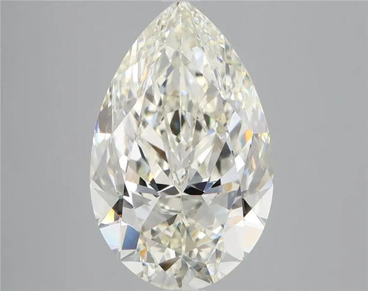 4.06ct Pear Natural Diamond (Colour I, Clarity SI1, HRD Certified)